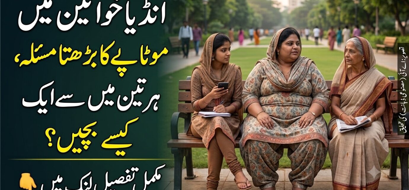 بھارتی خواتین میں موٹاپا