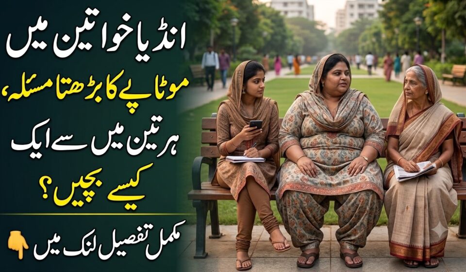 بھارتی خواتین میں موٹاپا